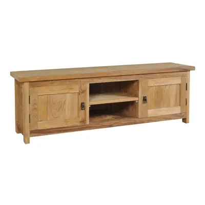 vidaXL Solid Teak TV Cabinet 120x30x40 cm Living Room Side Cabinet Sideboard