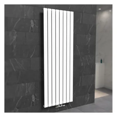 Nes Home X mm Vertical Flat Panel White Designer Radiator