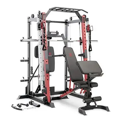 Marcy Smith Machine Cage with Landmine Station and Pull Up Bar