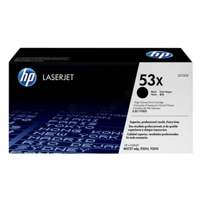 HP Q7553X (53X) Toner black, 7K pages