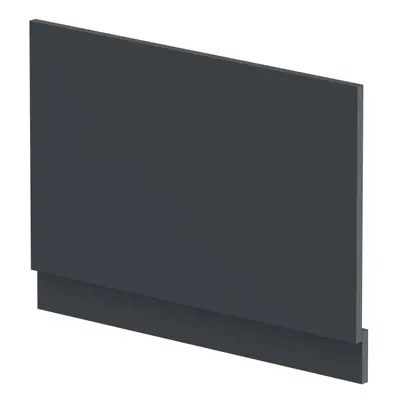 800mm Bath MDF End Panel & Plinth - Soft Black