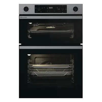 Hisense Hi6 Built In Electric Double Oven - Stainless Steel - A/A Rated