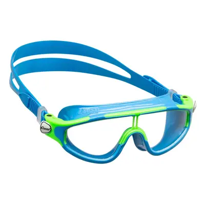 Kids' Baloo Swim Goggles, Blue/Lime, One Size