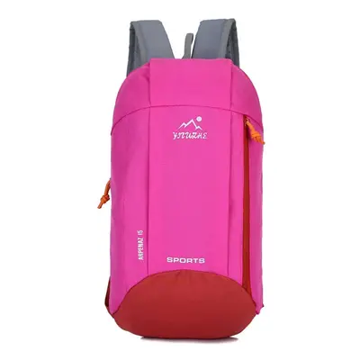 (Pink) 10L Waterproof Camping Hiking Bag Travel Rucksack Backpack Outdoor Foldable Bag