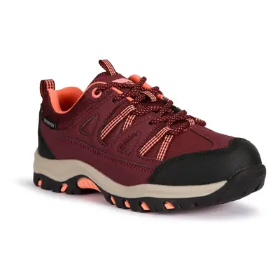 (5, Burgundy) Trespass Kids Walking Boots Low Cut Gillon II