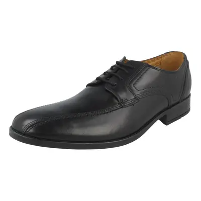 (UK 8, Black) Mens Clarks Formal Lace Up Shoes Kalden Vibe - G Fit