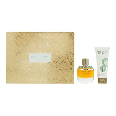 Elie Saab Girl Of Now Gift Set 50ml EDP Spray + Body Lotion 75ml