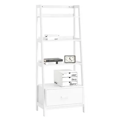 SoBuyÂ® FRG116-W, Storage Display Shelving Unit Ladder Shelf Bookcase