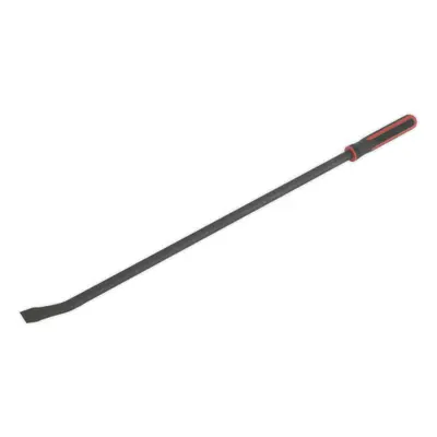 1220mm Heavy Duty 45Ã Pry Bar with Hammer Cap - Chromoly Steel Shaft - Soft Grip