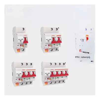 (25A, 1P) WIFI Wireless Smart Automation Switch 1P 2P 3P 4P 10A-125A Circuit Breaker Timer APP V