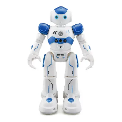 (Blue) USB Charging Dancing Gesture Control Robot Toy