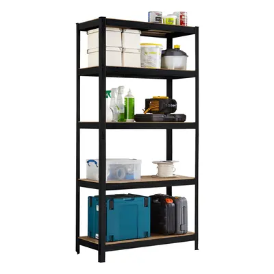 Neo Tier Black Large Steel Garage Shelving Racking Storage Racks