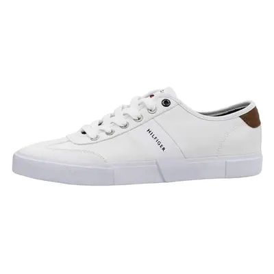 Tommy Hilfiger Men's Pandora Sneaker White/White Canvas 10.5