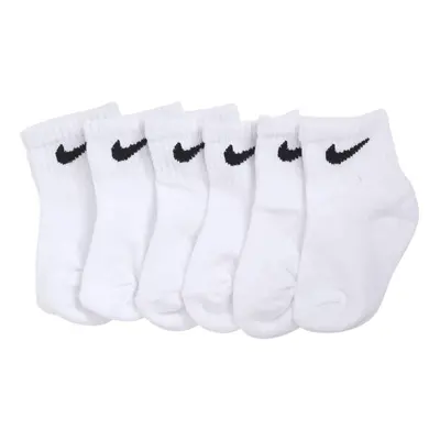 Nike Newborn Baby Socks White/Black Pairs Size Months