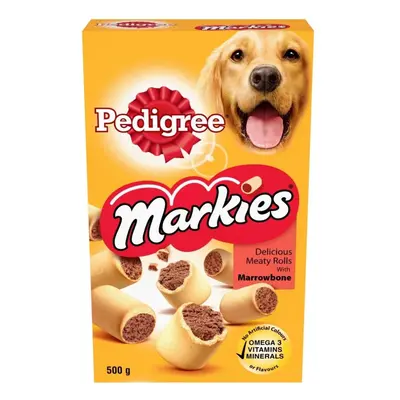 Pedigree Markies Dog Treats with Marrowbone 6kg (12x500g) Bulk Dog Biscuits