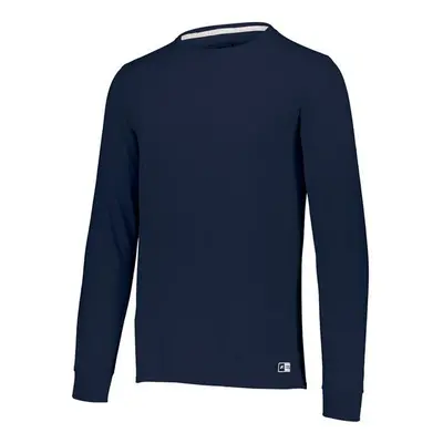 Russell 64LTTM.NAV.L Adult Essential Long Sleeve T-Shirt, Navy - Large