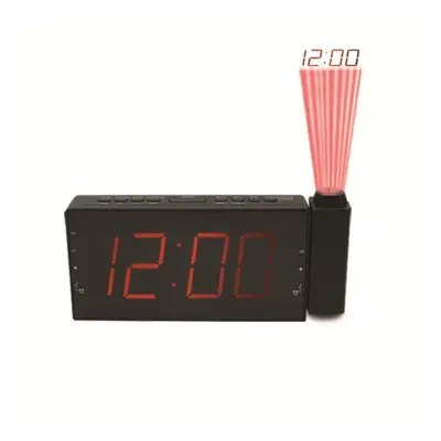 Multi-function Projection Clock FM Radio Alarm Clock LED Digital Display With Snooze Function fo