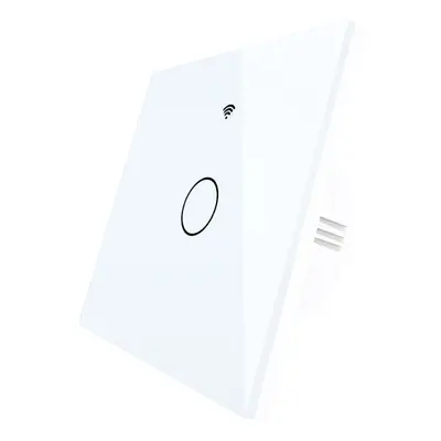 (1 Way, UK Plug) Smart Switch EU Standard Naught Wire Version Wifi RF433 100V-240V Tuya APP Cont