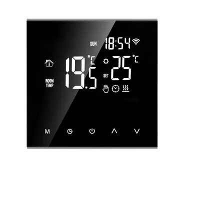 (No wifi) WiFi Smart LCD Display Touch Screen Thermostat for Electric Floor Heating Water/Gas Bo