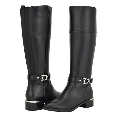 Calvin Klein Women's Daphny Knee High Boot Black Patent