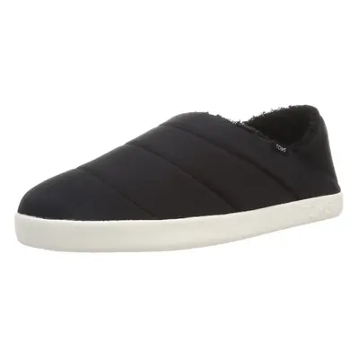 TOMS Men's Ezra Slipper Black Matte Ripstop