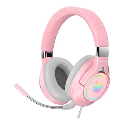 Gaming Headset RGB Light Wired Headphones With Microphone Stereo Earphones for Xbox One Headsets