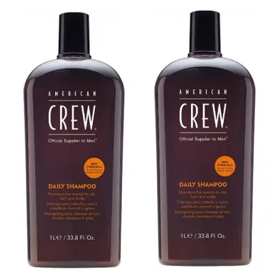 American Crew Daily Moisturizing Shampoo 1000ml x2