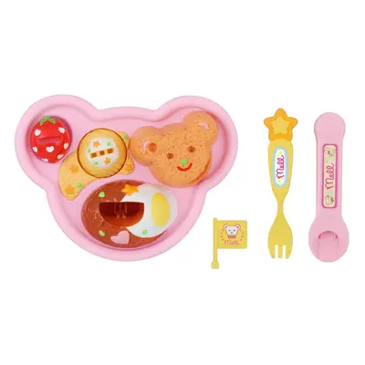 Mel Chan care parts Kids plate by Pilot ink