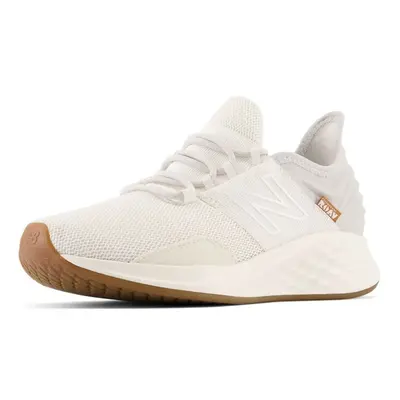 New Balance Women's Fresh Foam Roav V1 Running Shoe Paper White/Gum