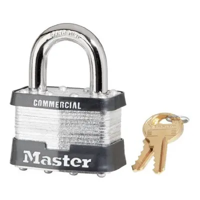 Master Lock 5KA A383 Padlock Keyed Alike Laminated Steel (6 Pack)