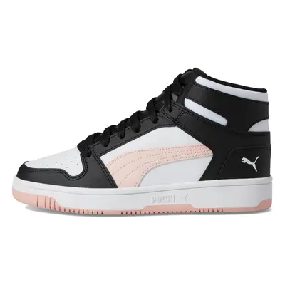 PUMA Rebound Layup Synthetic Leather (Big Kid) Puma Black/Rose Dust