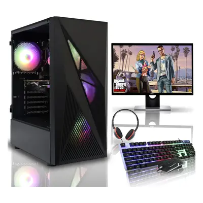 Gaming PC Intel Core i7 Bundle 16GB RAM 1TB SSD Nvidia GT W10 WiFi