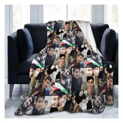 (150CM X 200CM) Dan and Phil Soft and Comfortable Warm Fleece Blanket