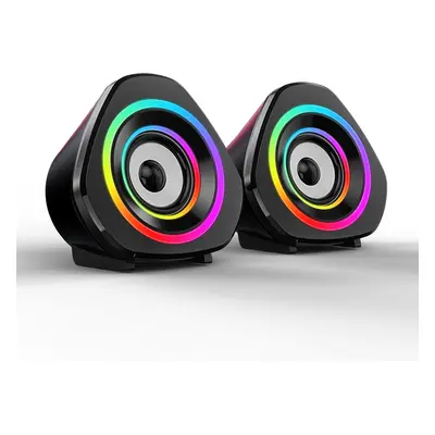 (Bluetooth version) Bluetooth 5.0 Soundbox 2.0 Loudspeaker with RGB Colorful Breathing LED Light