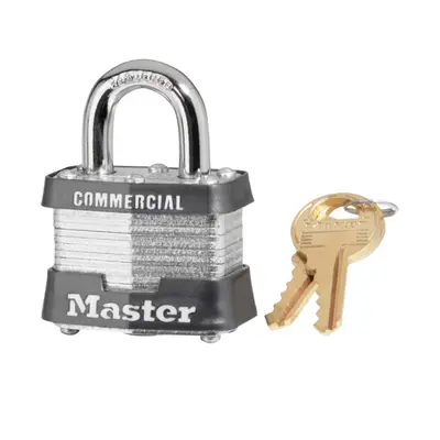 PADLOCK LAM1-1/2""""SER3704 (Pack of 6)