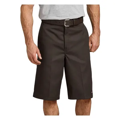 Dickies Men's Inch Loose Fit Multi-Pocket Work Short Dark Brown