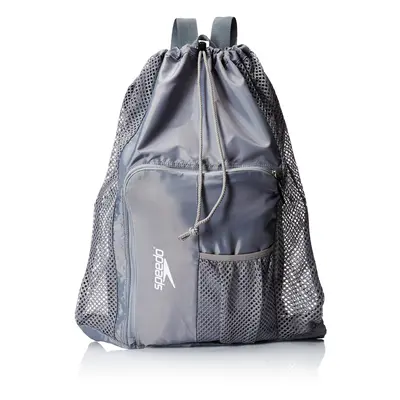 Speedo Unisex-Adult Deluxe Ventilator Mesh Equipment Bag Frost Grey