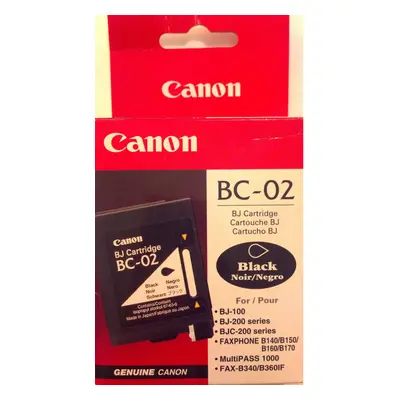 Canon BC-02 Inkjet Cartridge Black