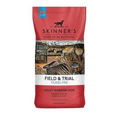 Skinner?s Field & Trial Muesli Mix ? Complete Dry Adult Dog Food, For Fussy Eaters, Mixed Kibble