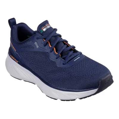 (7 UK, Navy/Orange) Skechers Mens Edgeride Exxo Relaxed Fit Trainers