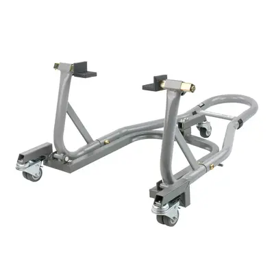 KCT Motorcycle Rear Dolly Adjustable Heavy Duty Stand Locking Casters