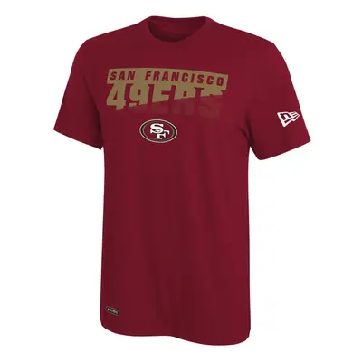 New Era NFL Men's Scoreboard Dri-Tek Short Sleeve Tee, San Francisco 49ers Small