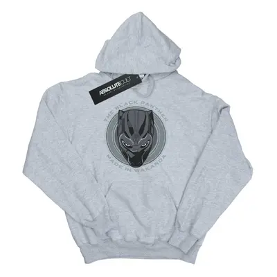 (M, Sports Grey) Black Panther Mens Made In Wakanda Cotton Hoodie