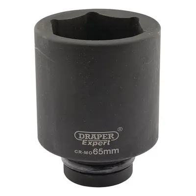 Draper Expert HI-TORQ® Point Deep Impact Socket, 1"" Sq. Dr., 65mm