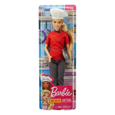 Barbie FXN99 Chef Doll with Frying Pan, Multi-Coloured