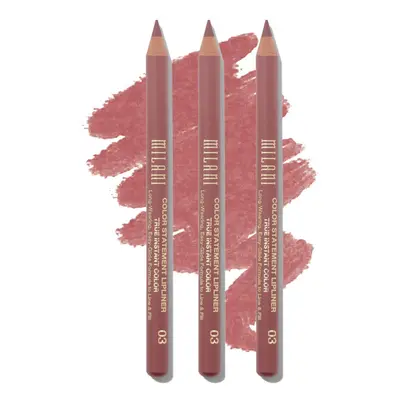 Milani Color Statement Lipliner - Nude (0.04 Ounce) - Pack of Cruelty Free Lip Liners to Define 