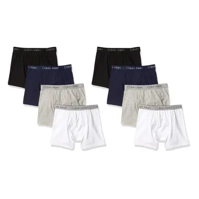 Calvin Klein Boys Underwear Pack Boxer Briefs-Basics Value Mixed Pa