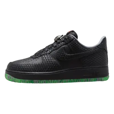 Nike Air Force Low Premium Halloween Men's Shoes Black Black Smoke Grey 7.5