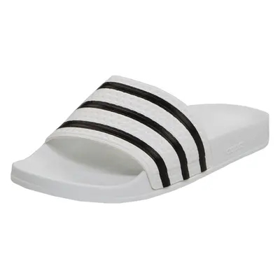 adidas Originals Men's Adilette Sandal White/Black/White