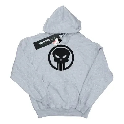 (S, Sports Grey) Marvel Mens The Punisher Skull Circle Hoodie